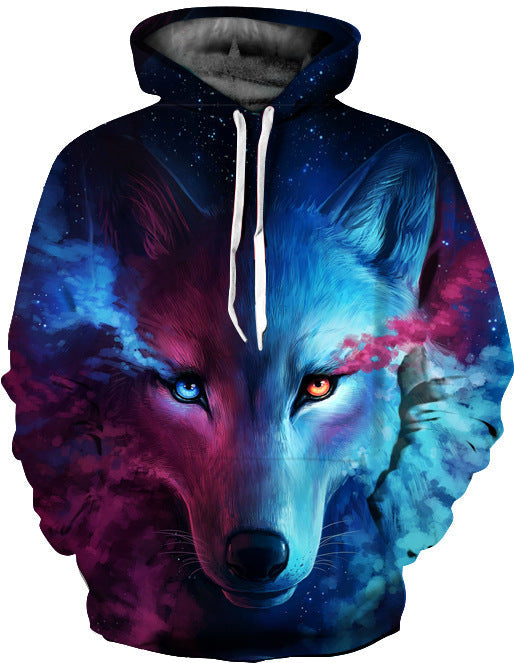 Stylish 3D Print Hoodie