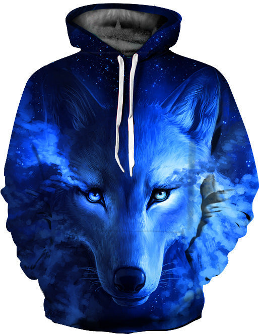 Stylish 3D Print Hoodie
