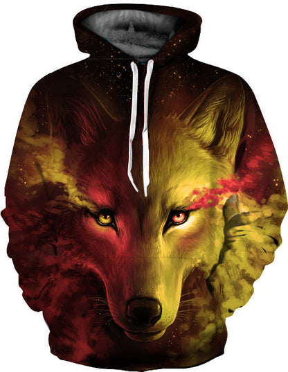 Stylish 3D Print Hoodie