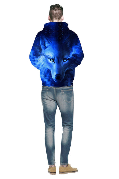 Stylish 3D Print Hoodie