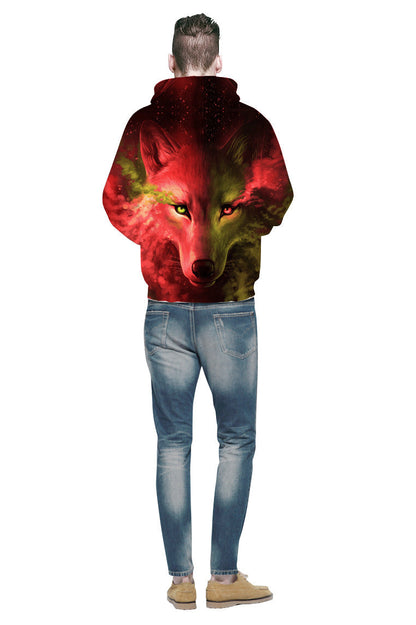 Stylish 3D Print Hoodie